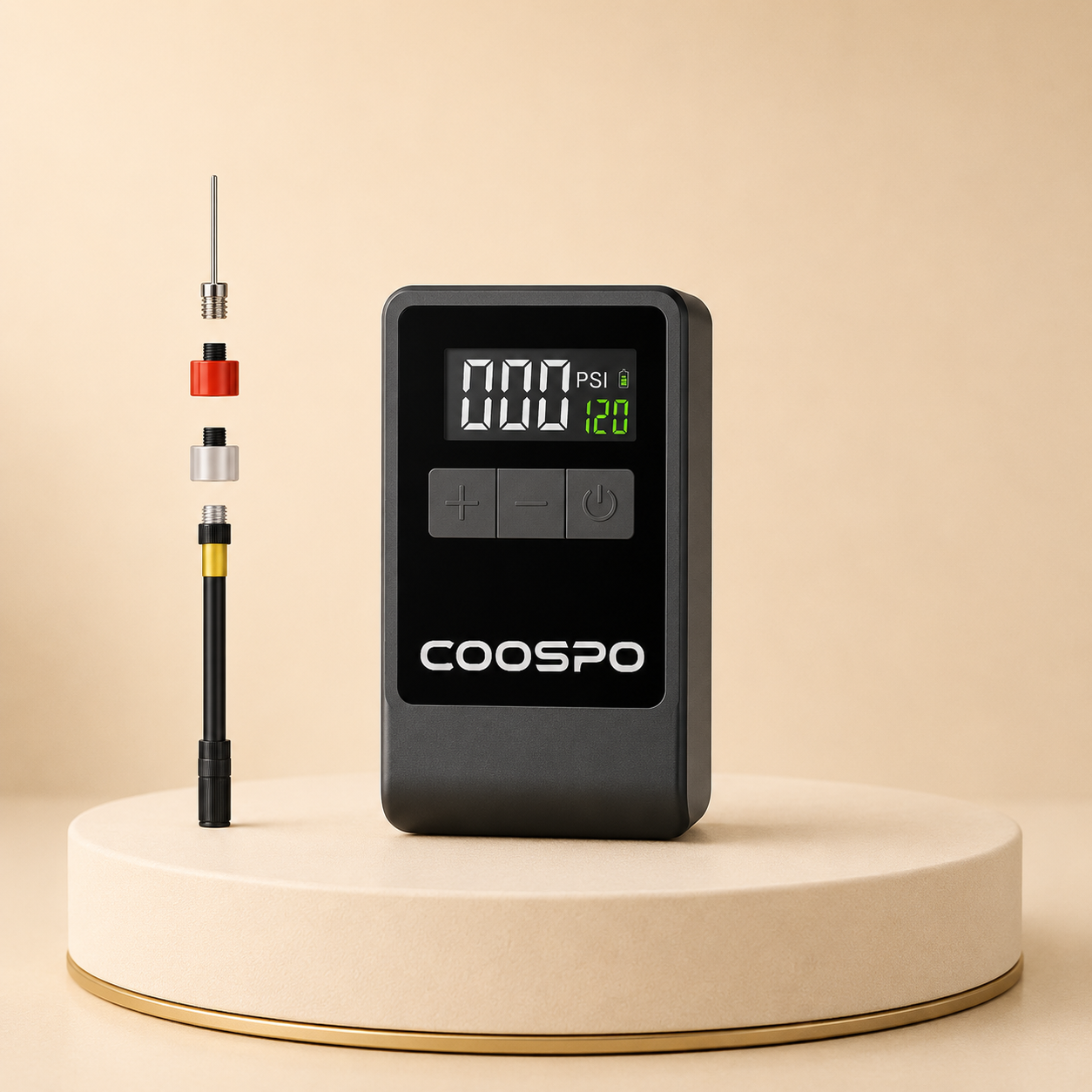COOSPO AP-B1 — משאבה חשמלית קומפקטית לאופניים